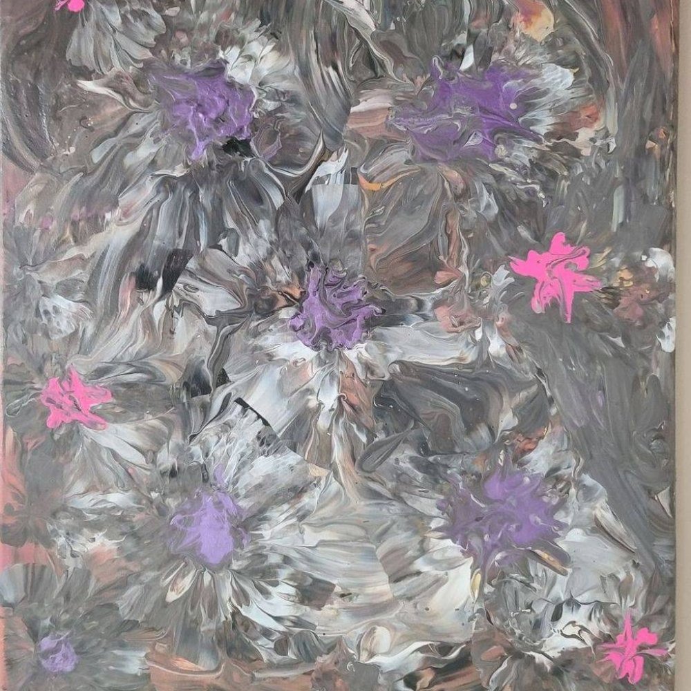 Wildflowers  16x20 on wrapped canvas